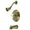 Kingston Brass KB3633PX Tub and Shower Faucet, Antique Brass KB3633PX - alternate 1